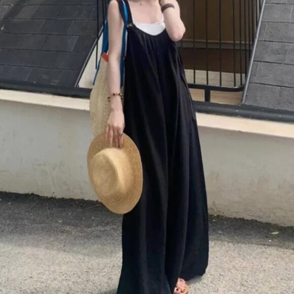 Old Navy Linen Maxi Skirt Womens XS Khaki Beige Drawstring Waist New - Picture 11 of 11